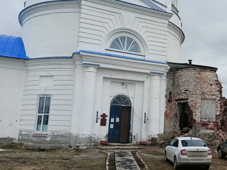 Сбор пожертвований на подведение газового отопления для храма Живоначальной Троицы