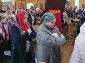 Сбор пожертвований на роспись храма Святого Цесаревича Алексия