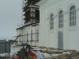 Сбор пожертвований на усиление основания фундамента колокольни