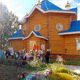 Строительство Храма "Нерукотворного образа Христа Спасителя" село Верх-Иньва, Кудымкарского р-на, Пермского края