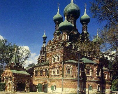 Церковь Троицы Живоначальной в Останкино