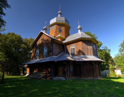 Дерев'яна церква покрови Пр. Богородиці, 1922 р