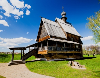 Никольская деревянная церковь (церковь Николы из села Глотово)