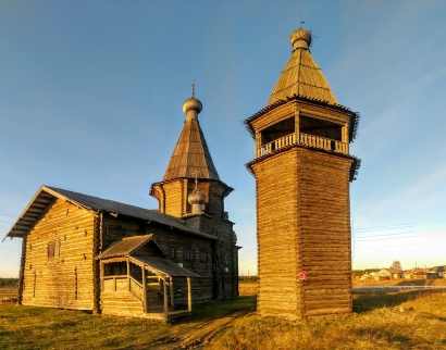 Церковь Иоанна Златоуста в Саунино