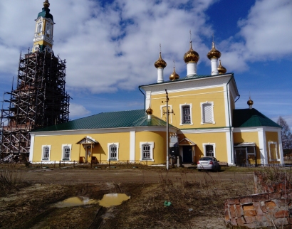 Храм пророка Илии в Поречье с. Ильинское
