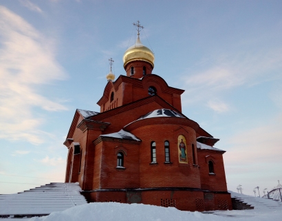 Свято-Введенский храм в Дудинке
