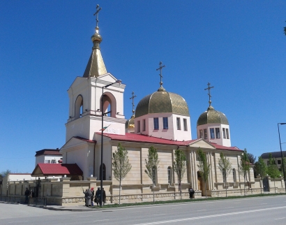 Храм во имя архистратига Божия Архангела Михаила в г. Грозном
