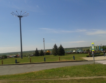Церковь. Южноукраинск. Ночь.