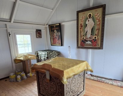 Храм в честь преподобного Серафима Саровского в селе Новая Жизнь