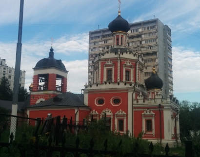 Храм Троицы Живоначальной В Коньково