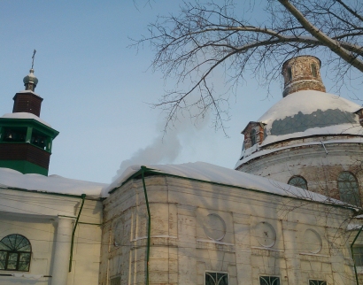 Храм святителя Тихона Амафунтского в г. Карагай