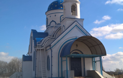 Храм Прп. Сергия Радонежского с. Большая Поляна Тербунского Района Липецкой Области Липецкой Епархии Русской Православной Церкви (Московский Патриархат)
