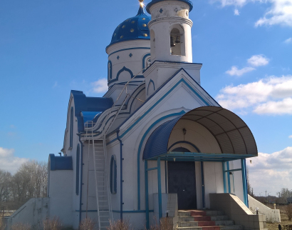 Храм Прп. Сергия Радонежского с. Большая Поляна Тербунского Района Липецкой Области Липецкой Епархии Русской Православной Церкви (Московский Патриархат)