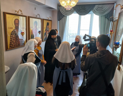Молебная комната при паллиативном отделении АЦРБ во имя преподобномученицы Великой княгини Елисаветы Феодоровны