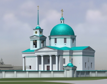 Свято-Александро-Невский храм в Авдотьино г.Донецк