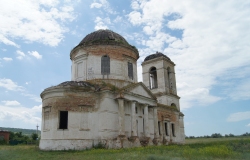 Храм Воскресения Христова с. Ахмат, Красноармейского района, Саратовской области