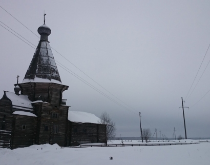 Церковь Иоанна Златоуста в Саунино