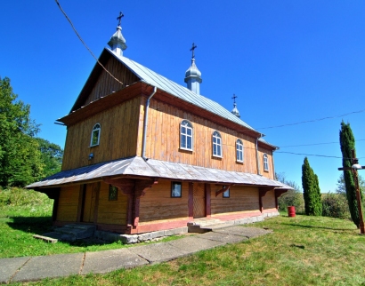 Дерев'яна церква св. Параскеви, 1905 р