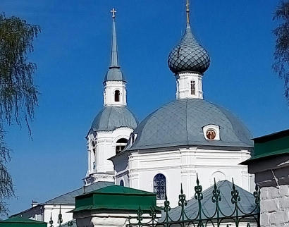 Храм во имя святых мучеников Александра и Антонины Римских в Селище, г. Кострома