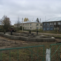 Возведения фундамента 2013 год