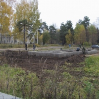 Возведения фундамента 2013 год
