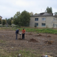 Возведения фундамента 2013 год