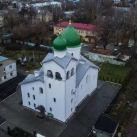 Вид храма сверху 2025