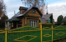 Временный храм - молитвенная изба. 