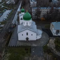 Вид храма сверху 2025