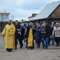 Молебен. Крестный ход, осень 2017 г.