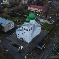 Вид храма сверху 2025