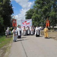 Ежегодный крестный ход с молебным пением святым благоверным Петру и Февронии