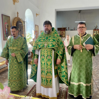 БОЖЕСТВЕННАЯ ЛИТУРГИЯ В ДЕНЬ ПАМЯТИ ПРЕПОДОБНОГО СЕРГИЯ РАДОНЕЖСКОГО